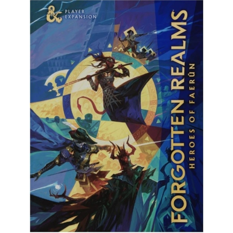 D&D Forgotten Realms 5.5E: Heroes of Faerun (Alt Art Cover)