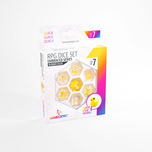 Embraced Series - Rubber Duck - RPG Dice Set (7pcs)